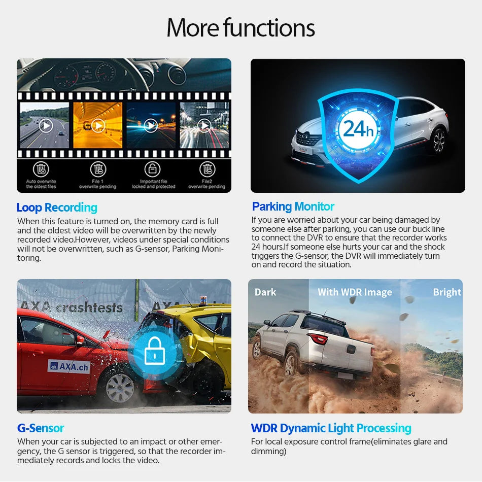 Axium™ 4K  Recording Car Camera