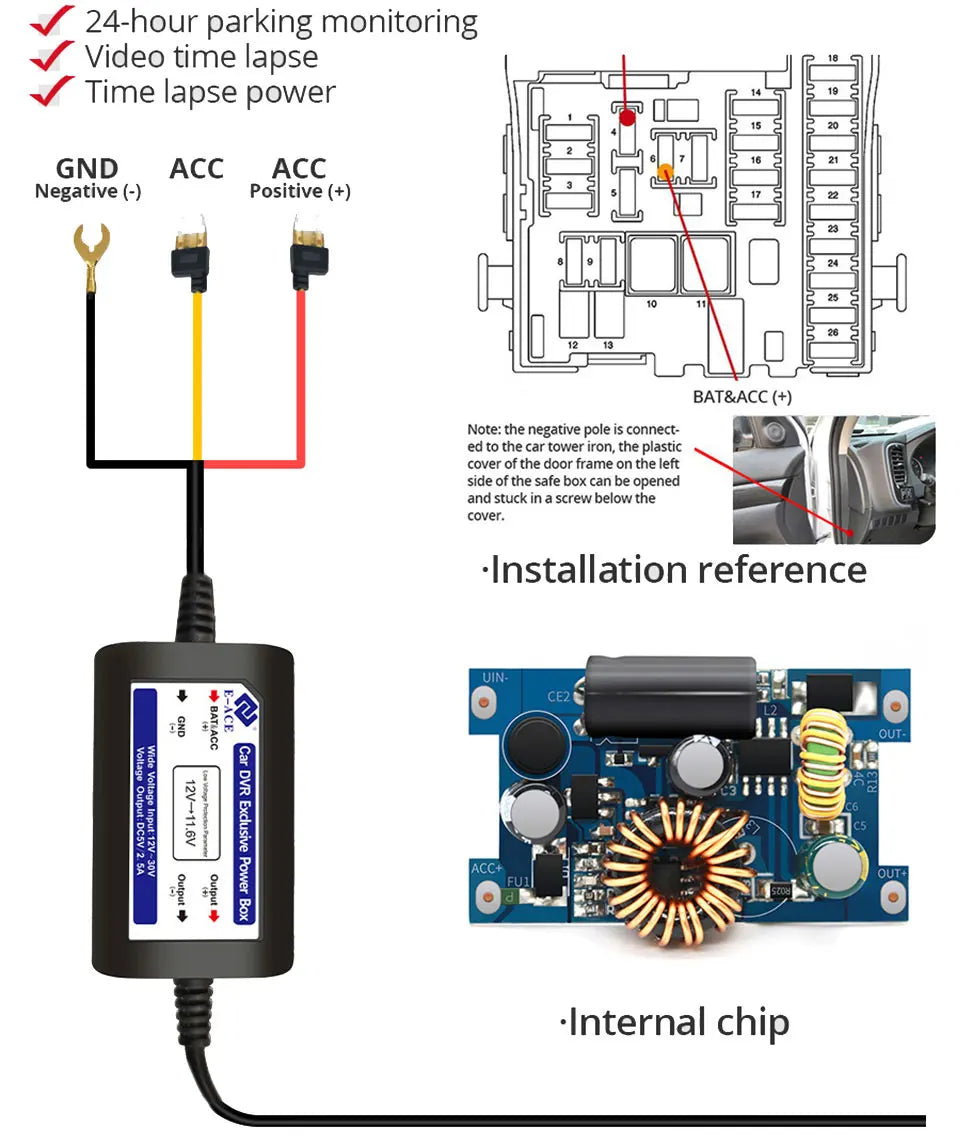 Axium™ 4K  Recording Car Camera