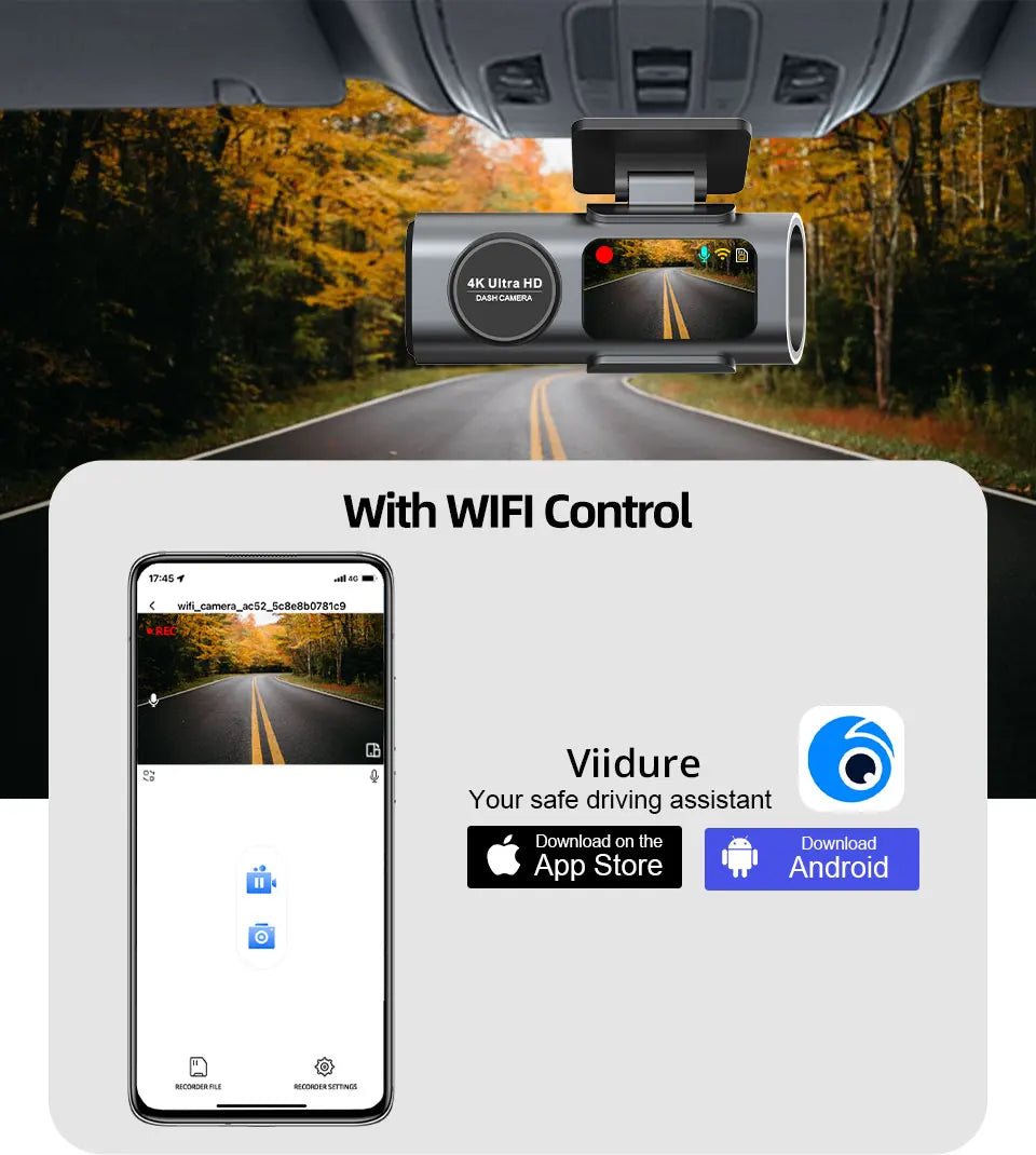 Axium™ 4K  Recording Car Camera