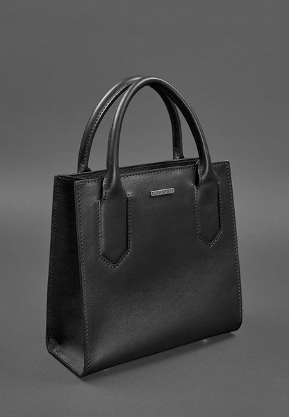 Blackwood black leather women's crossbody bag