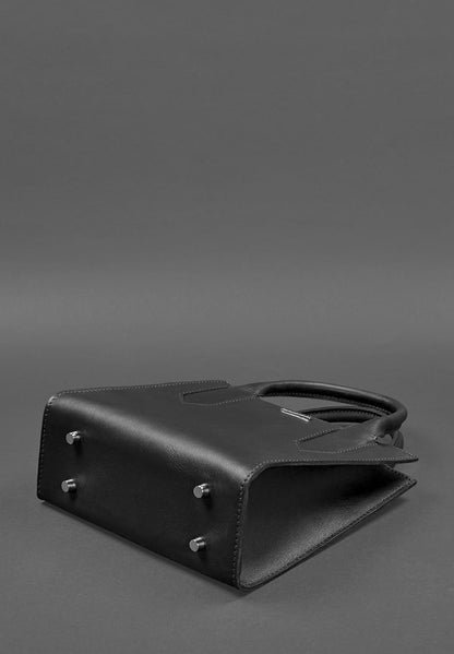 Blackwood black leather women's crossbody bag