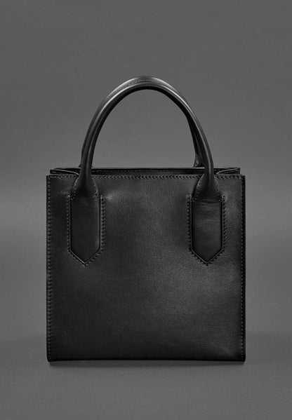 Blackwood black leather women's crossbody bag